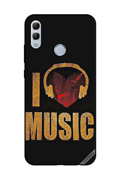 Covernex غطاء حماية لهاتف Honor 10 Lite Vintage I Love Music