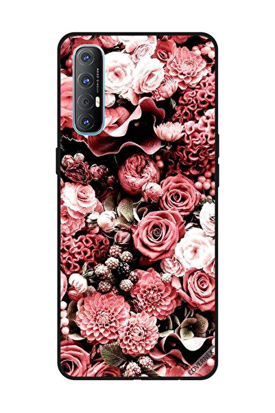 Covernex غطاء حماية لهاتف OPPO Reno 3 Pro - لون الخوخ والورود 2