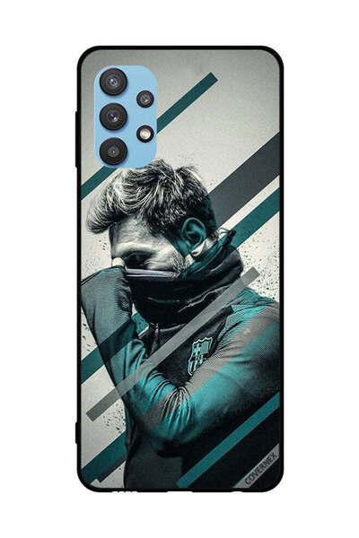 Covernex غطاء حماية لهاتف سامسونج جالاكسي M32 5G وجه ميسي المختبئ