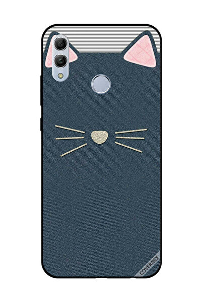 Covernex غطاء حماية لهاتف Honor 10 Lite بنقشة جلد القطة