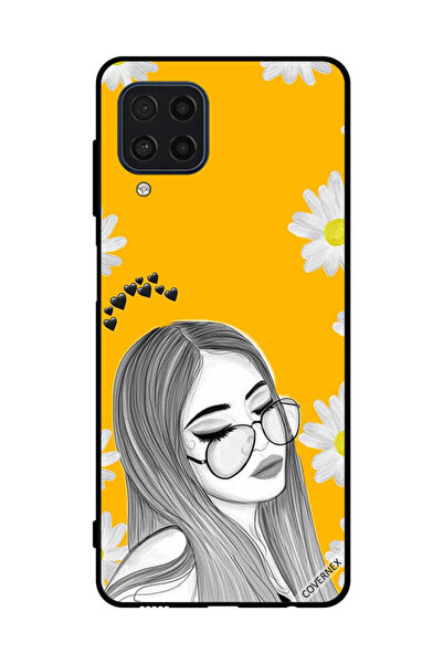 Covernex غطاء حماية لهاتف سامسونج جالاكسي M22 4G - خيالات فتاة النظارات