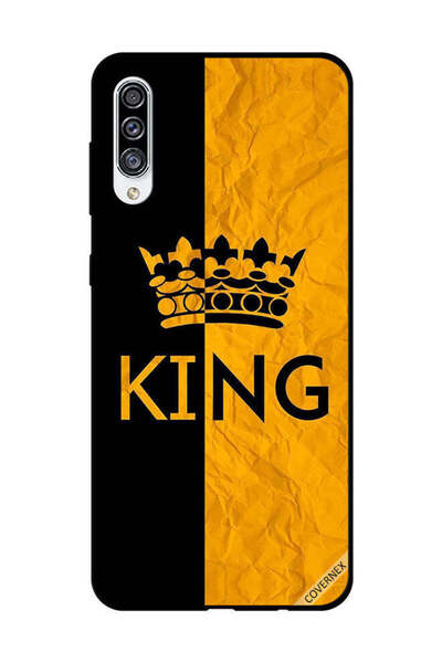 Covernex غطاء حماية لهاتف سامسونج جالاكسي A30s - أسود وأصفر