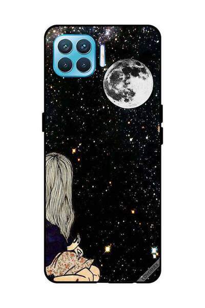 Covernex Protective Case Cover For OPPO F17 Pro Looking At Moon