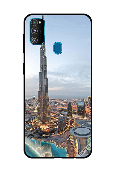 Covernex غطاء حماية لهاتف سامسونج جالاكسي M30s منظر جميل لوسط مدينة دبي