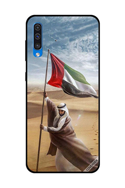 Covernex غطاء حماية لهاتف سامسونج جالاكسي A50، علم الإمارات العربية المتحدة، ...