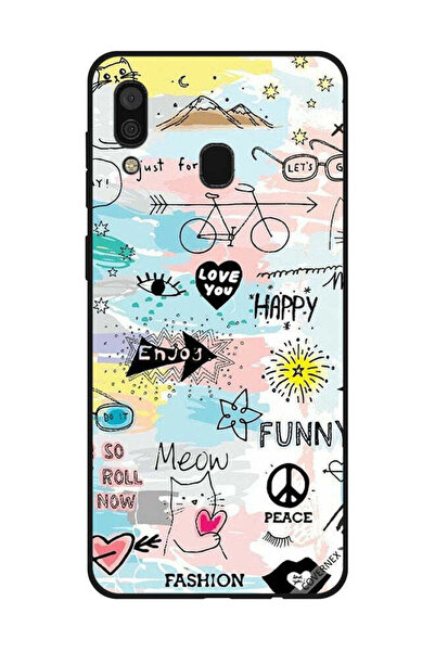 Covernex غطاء حماية لهاتف سامسونج جالاكسي A30 دودل مياو إنجوي