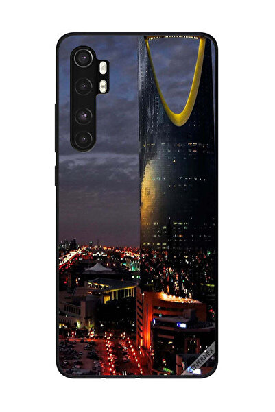 Covernex غطاء حماية لهاتف شاومي مي نوت 10 لايت - رموش على الحقيبة وفتاة وحيد ...