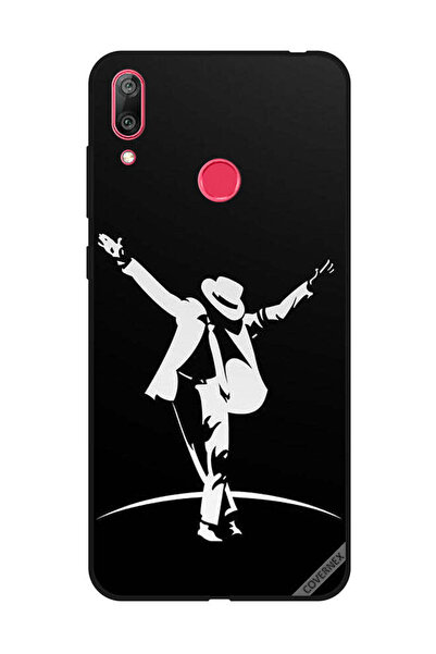 Covernex غطاء حماية لهاتف هواوي Y7 Prime 2019 أكشن أسود وأبيض