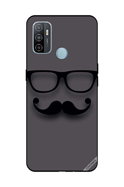 Covernex غطاء حماية لهاتف OPPO A53/A53S، زجاج أسود وشارب