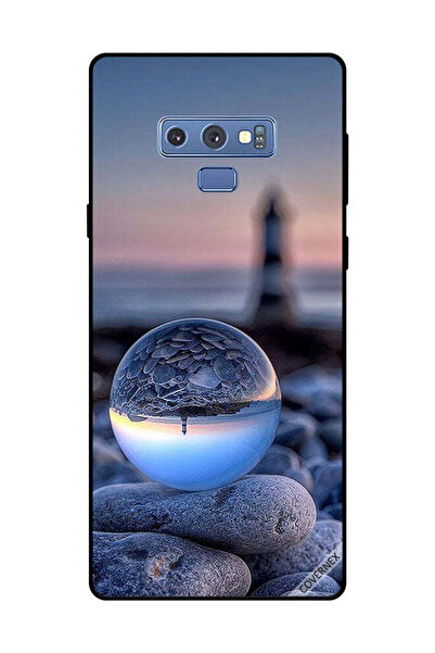 Covernex غطاء حماية لهاتف سامسونج جالكسي نوت 9، تصوير رائع للطبيعة في زجاج دائري