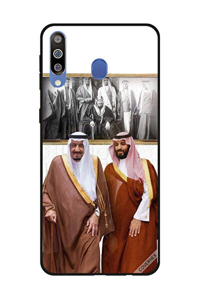 Covernex غطاء حماية لهاتف سامسونج جالاكسي M30 الملك سلمان ومحمد بن سلمان يتحد...