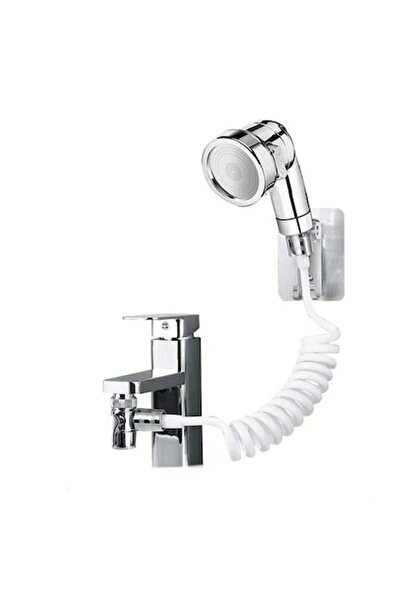 OEM Set de dus cu para, furtun flexibil si suport de perete, pentru robinet de chiuveta sau cada, culoar