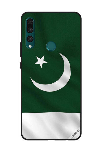 Covernex غطاء حماية لهاتف هواوي Y9 Prime 2019 - علم باكستان عمودي