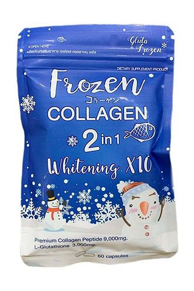 Frozen Collagen 2 in 1 Skin Whitening 60 Caps