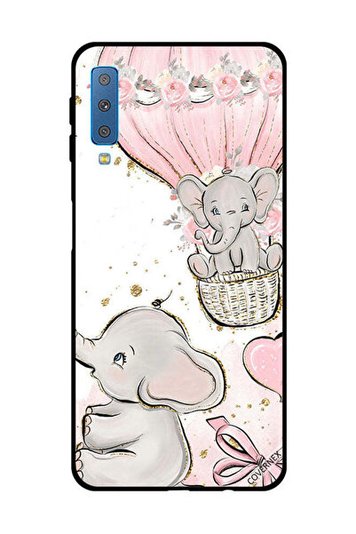 Covernex غطاء حماية لهاتف سامسونج جالاكسي A7 2018 - فيل صغير