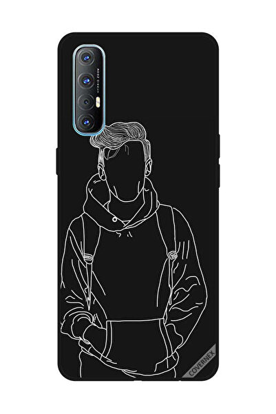 Covernex غطاء حماية لهاتف OPPO Reno 3 Pro رسم جاكت بوي