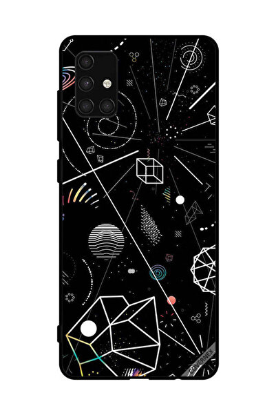 Covernex غطاء حماية لهاتف سامسونج جالاكسي A71 4G بأشكال هندسية