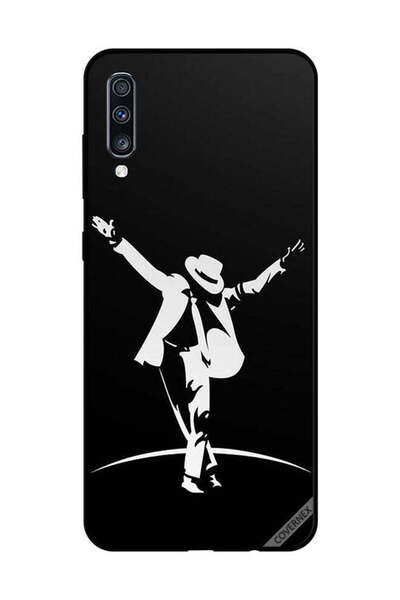 Covernex غطاء حماية لهاتف سامسونج جالاكسي A70 أكشن أسود وأبيض