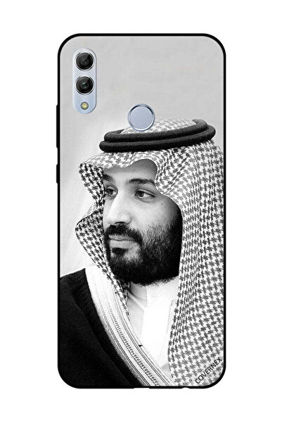 Covernex غطاء حماية لهاتف Honor 10 Lite صورة محمد بن سلمان بالأبيض والأسود