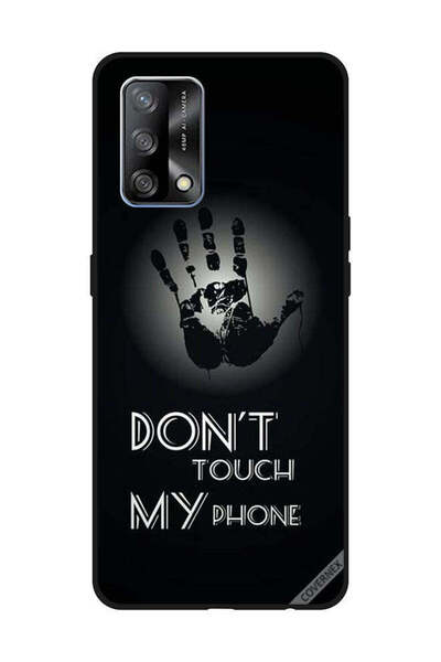 Covernex Protective Case Cover For OPPO A74/F19 4G Don't Touch My Phone Hand
