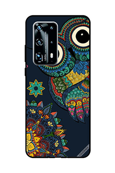 Covernex غطاء حماية لهاتف هواوي بي 40 برو بلس بتصميم بومة زهرية