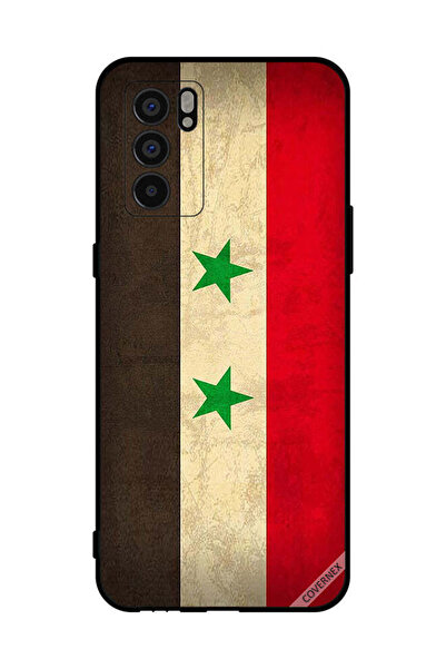 Covernex غطاء حماية لهاتف Oppo Reno6 5G علم سوريا