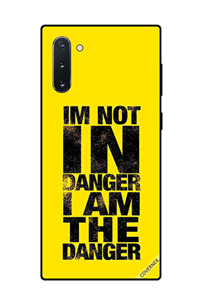 Covernex غطاء حماية لهاتف سامسونج جالكسي نوت 10 أنا لست في خطر أنا الخطر