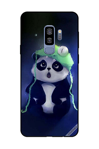 Covernex غطاء حماية لهاتف سامسونج جالاكسي S9 بلس باندا في كاب