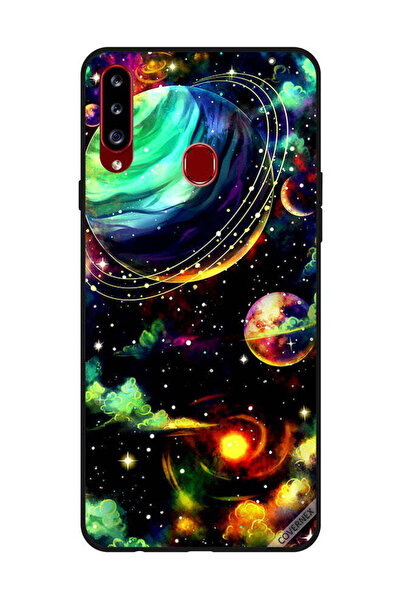 Covernex غطاء حماية لهاتف سامسونج جالاكسي A20s - نباتات زحل