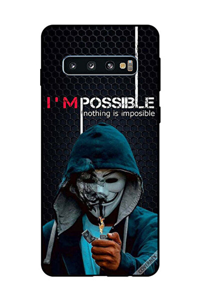 Covernex غطاء حماية لهاتف سامسونج جالاكسي S10 أنا ممكن، لا شيء مستحيل