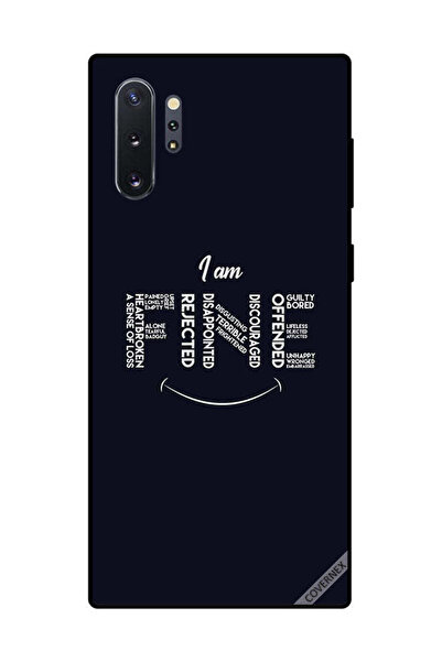 Covernex غطاء حماية لهاتف سامسونج جالكسي نوت 10 بلس، أنا بخير ومرفوض