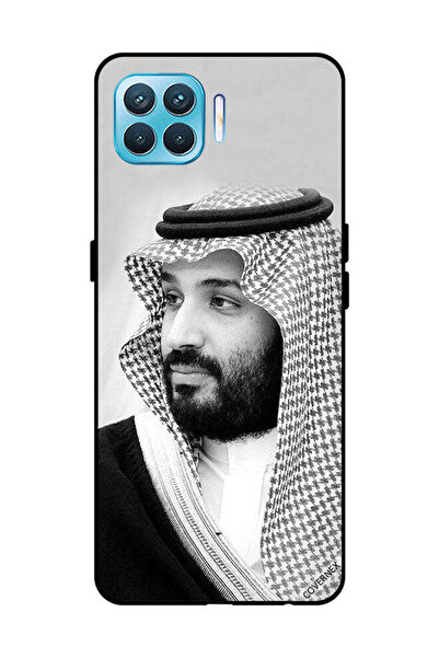 Covernex غطاء حماية لهاتف أوبو F17 برو صورة محمد بن سلمان بالأبيض والأسود