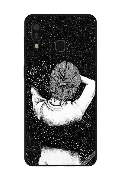 Covernex غطاء حماية لهاتف سامسونج جالاكسي A30 - خيال فتاة دودل الليلية