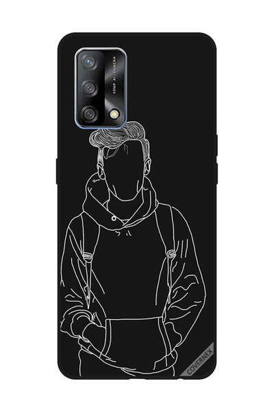 Covernex غطاء حماية لهاتف OPPO A74/F19 4G رسم جاكت بوي
