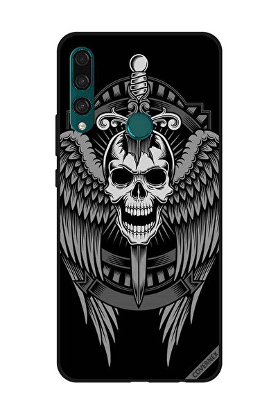 Covernex غطاء حماية لهاتف هواوي Y9 Prime 2019 - جمجمة وأجنحة نسر