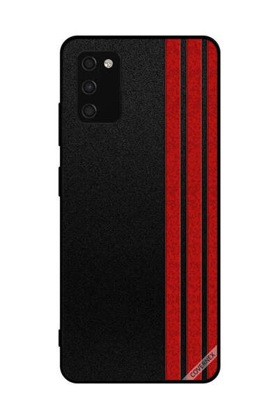 Covernex غطاء حماية لهاتف سامسونج جالاكسي A03s 4G بثلاثة خطوط عمودية حمراء