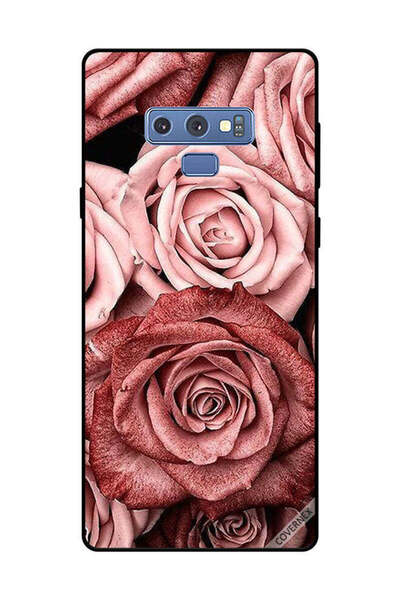 Covernex غطاء حماية لهاتف سامسونج جالكسي نوت 9 - زهور الخوخ