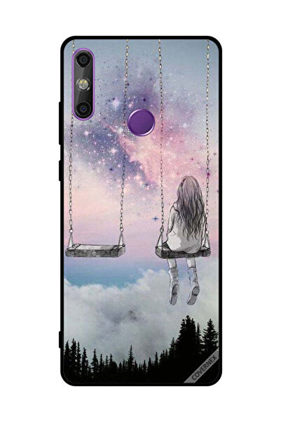 Covernex غطاء حماية لهاتف هواوي إنجوي 20E فتاة حزينة وحيدة