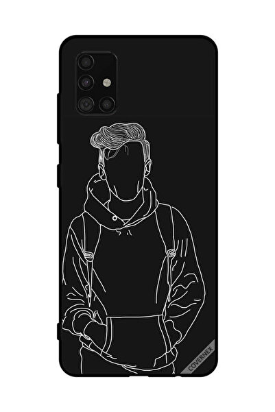 Covernex غطاء حماية لهاتف سامسونج جالاكسي A51 4G رسم جاكت بوي