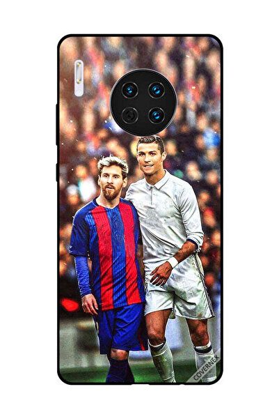 Covernex غطاء حماية لهاتف هواوي ميت 30 ميسي ورونالدو
