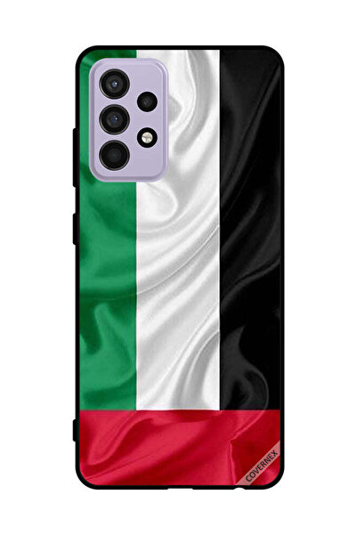 Covernex غطاء حماية لهاتف سامسونج جالاكسي A52s 5G، قماش علم الإمارات العربية ...