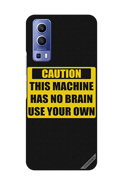 Covernex غطاء حماية لهاتف Vivo Y72 5G تحذير: هذا الجهاز لا يحتوي على دماغ