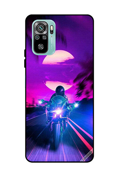 Covernex غطاء حماية لهاتف شاومي ريدمي نوت 10 4G راكب الدراجة النارية يترك الق...