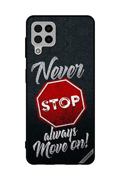 Covernex غطاء حماية لهاتف سامسونج جالاكسي A22 4G لا تتوقف أبدًا، تحرك دائمًا