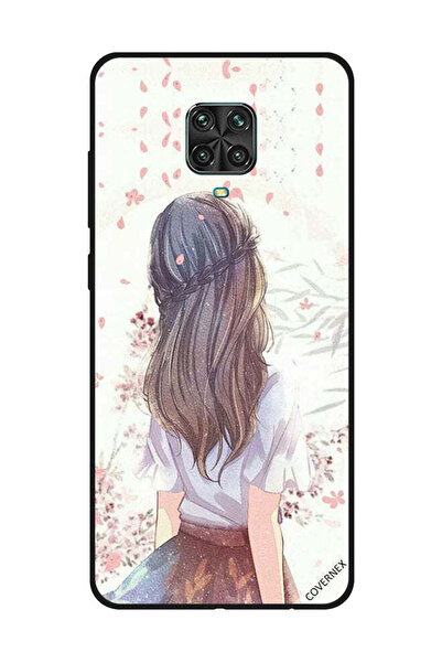 Covernex غطاء حماية لهاتف شاومي ريدمي نوت 9S/9 برو - فتاة لطيفة في تفكير عميق