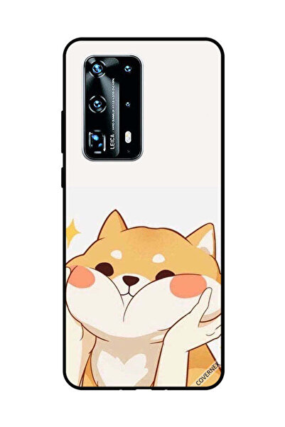 Covernex غطاء حماية لهاتف هواوي بي 40 برو بلس، قطة محبة أثناء حملها من الشيكات