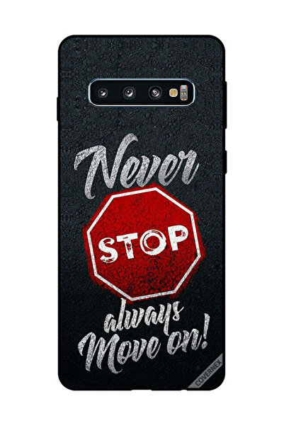 Covernex غطاء حماية لهاتف سامسونج جالكسي S10 لا تتوقف أبدًا، تحرك دائمًا
