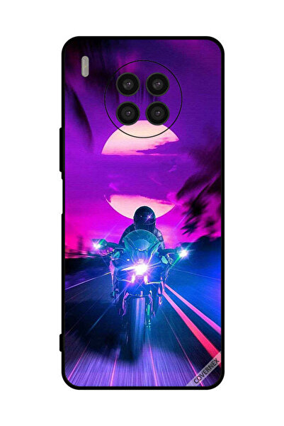 Covernex غطاء حماية لهاتف هواوي نوفا 8i راكب الدراجة النارية يترك القمر خلفه