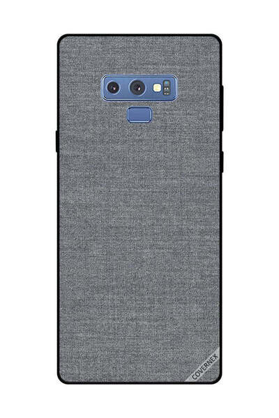 Covernex غطاء حماية لهاتف سامسونج جالكسي نوت 9 بنقشة قماش رمادية
