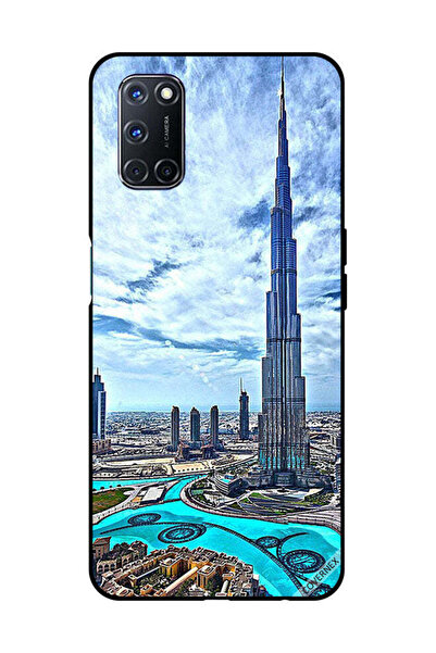 Covernex غطاء حماية لهاتف OPPO A52/A72/A92 برج خليفة - غيوم تلامس السحاب